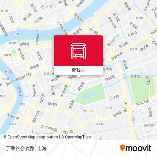 丁香路合欢路地图