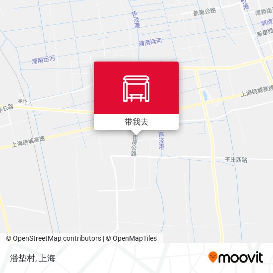 潘垫村地图