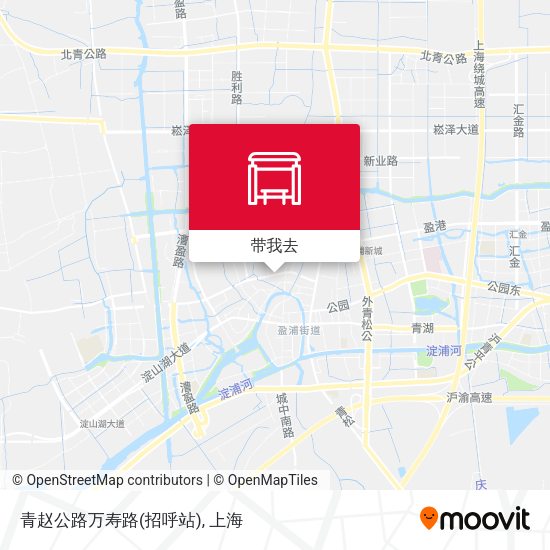 青赵公路万寿路(招呼站)地图