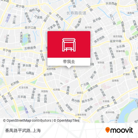 番禺路平武路地图