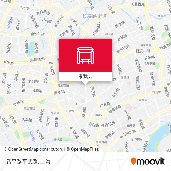 番禺路平武路地图