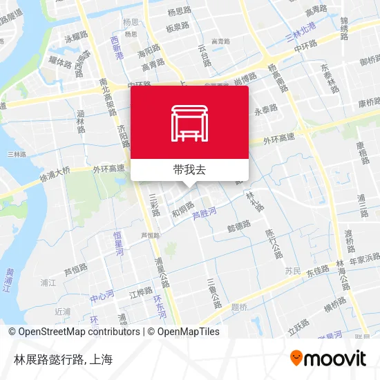 林展路懿行路地图