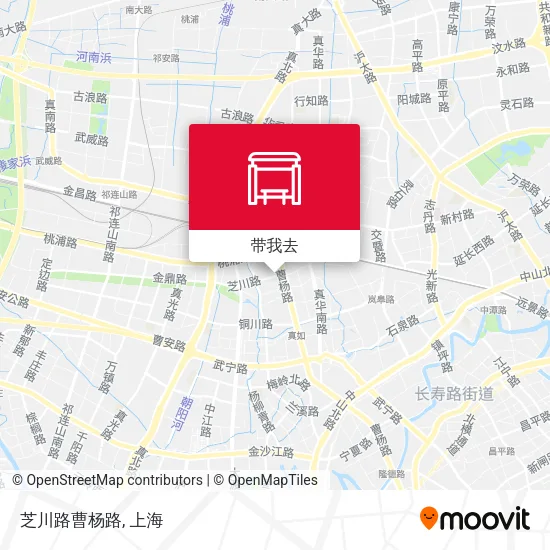 芝川路曹杨路地图