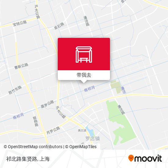 祁北路集贤路地图