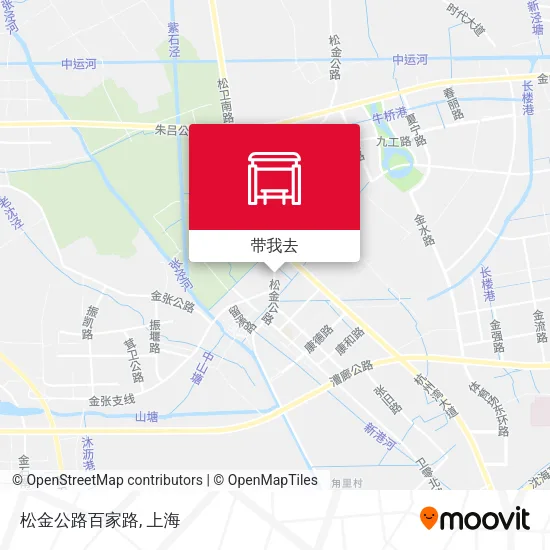 松金公路百家路地图