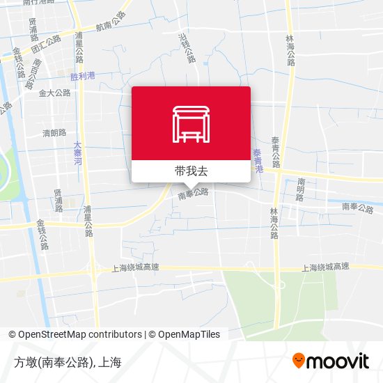 方墩(南奉公路)地图
