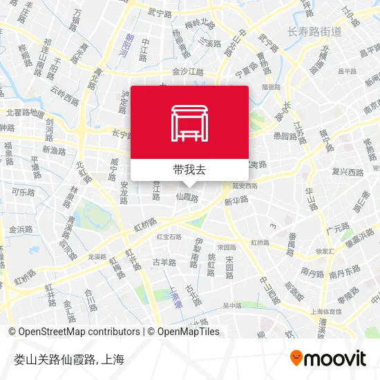 娄山关路仙霞路地图