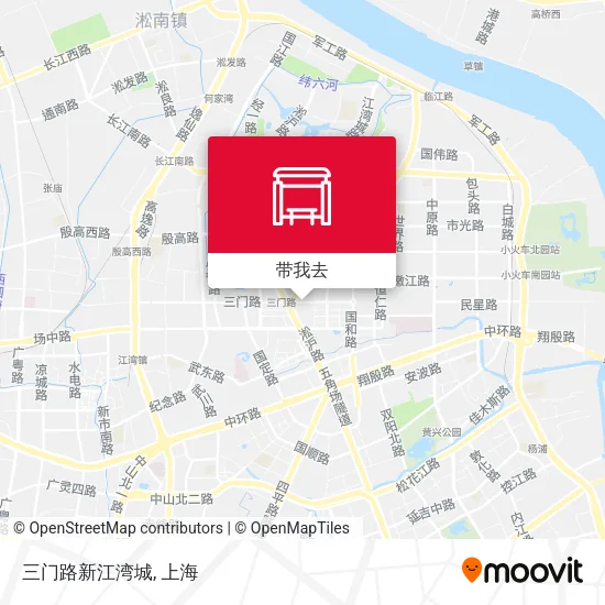 三门路新江湾城地图