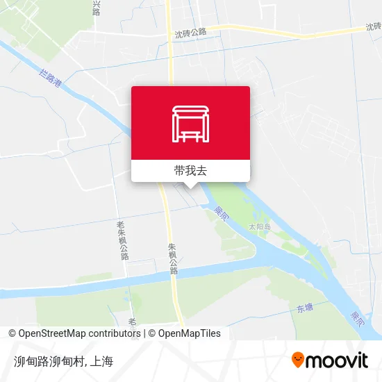 泖甸路泖甸村地图