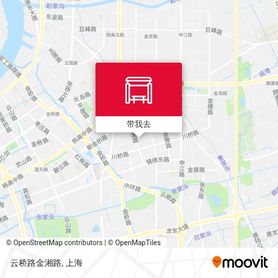 云桥路金湘路地图