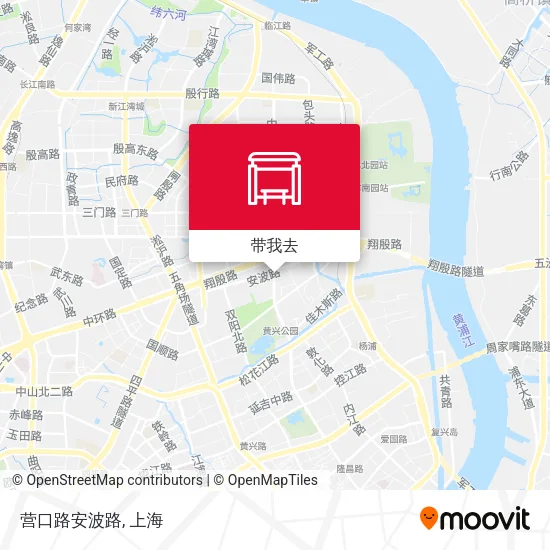 营口路安波路地图