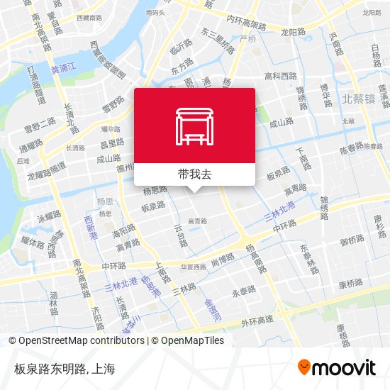 板泉路东明路地图