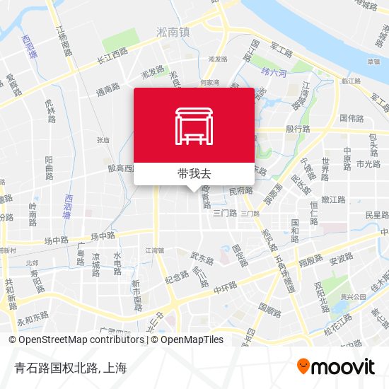 青石路国权北路地图