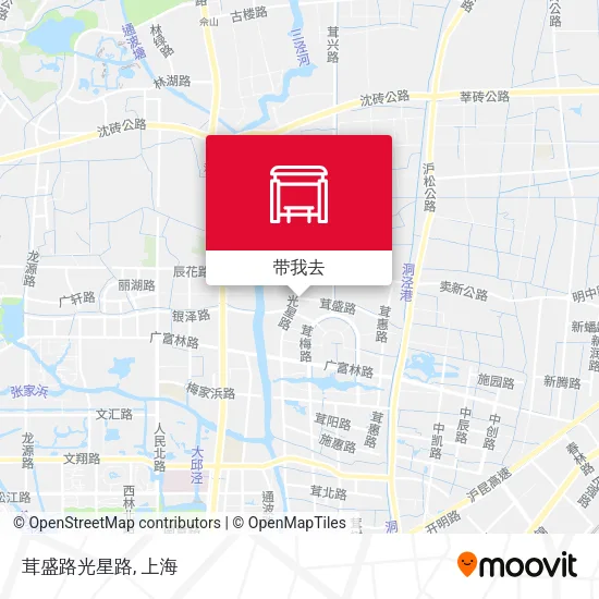 茸盛路光星路地图