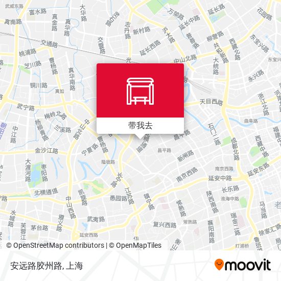 安远路胶州路地图