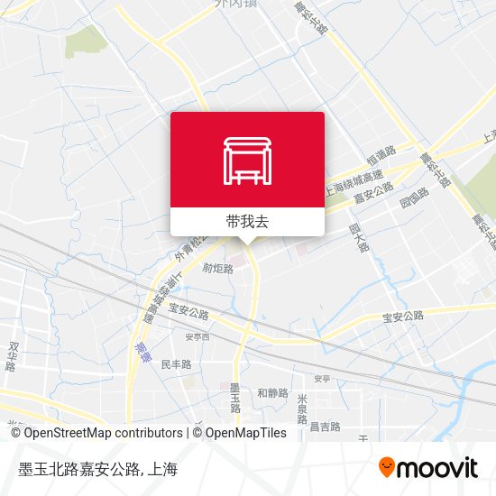 墨玉北路嘉安公路地图