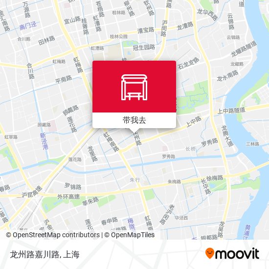 龙州路嘉川路地图