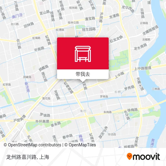 龙州路嘉川路地图