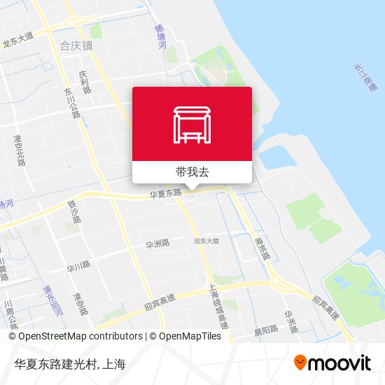 华夏东路建光村地图