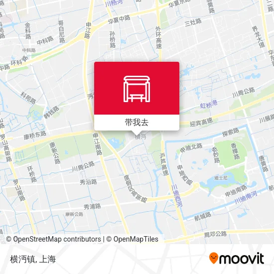 横沔镇地图