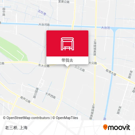 老三桥地图