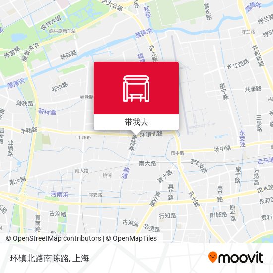 环镇北路南陈路地图