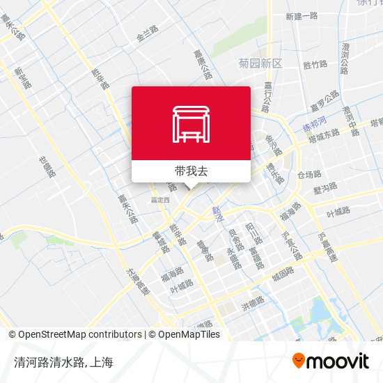 清河路清水路地图