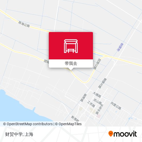 财贸中学地图