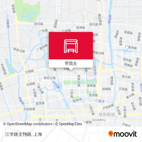 江学路文翔路地图