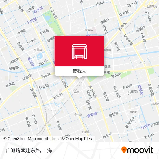 广通路莘建东路地图