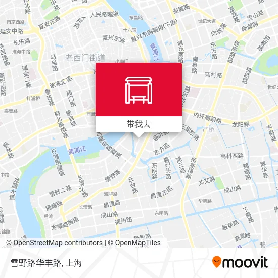 雪野路华丰路地图