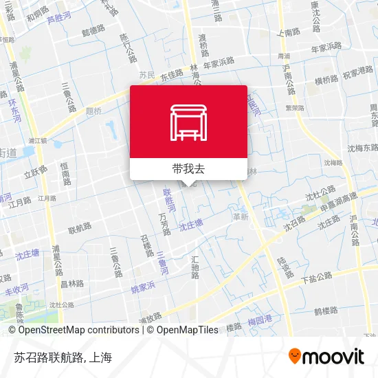 苏召路联航路地图