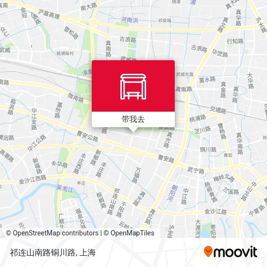 祁连山南路铜川路地图