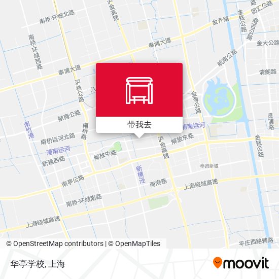 华亭学校地图