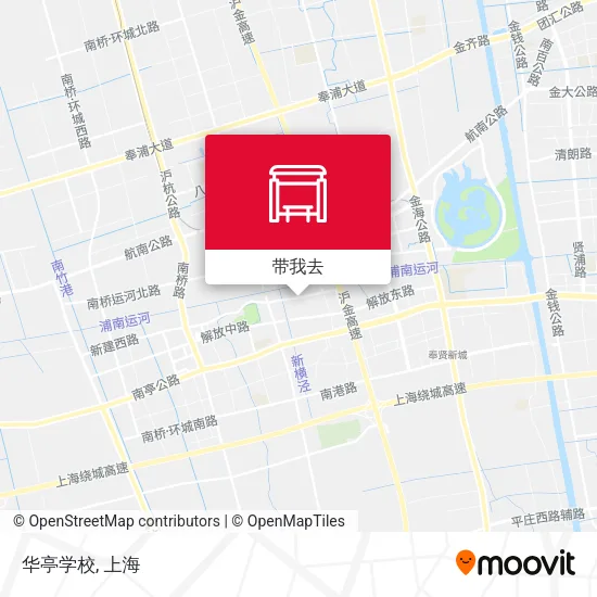 华亭学校地图