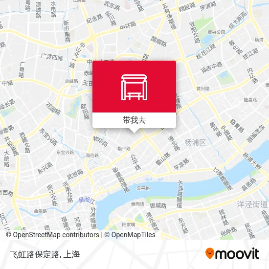 飞虹路保定路地图