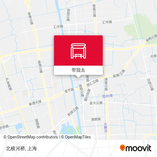 北横河桥地图