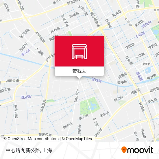 中心路九新公路地图
