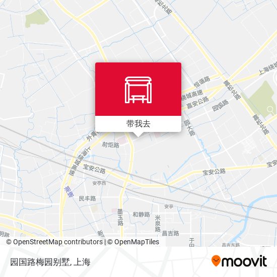 园国路梅园别墅地图