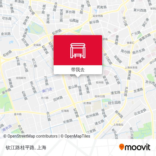 钦江路桂平路地图
