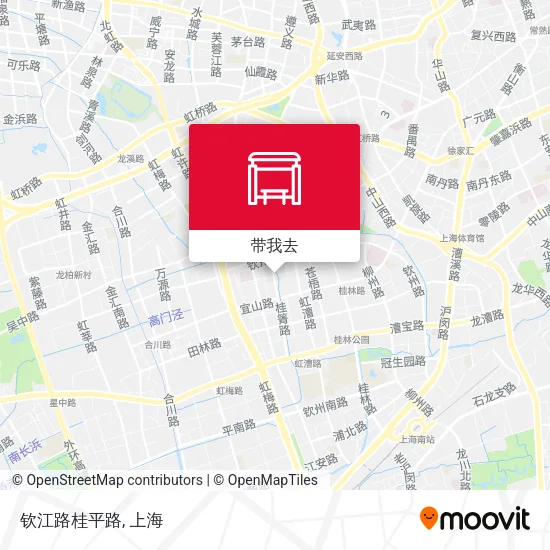钦江路桂平路地图