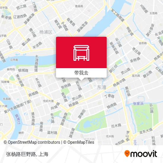 张杨路巨野路地图