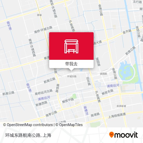 环城东路航南公路地图