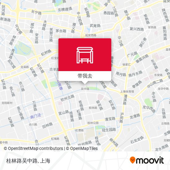 桂林路吴中路地图