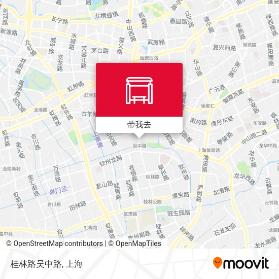 桂林路吴中路地图