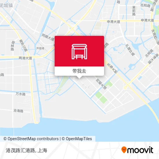 港茂路汇港路地图