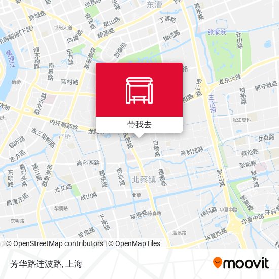 芳华路连波路地图