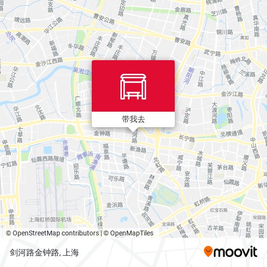 剑河路金钟路地图