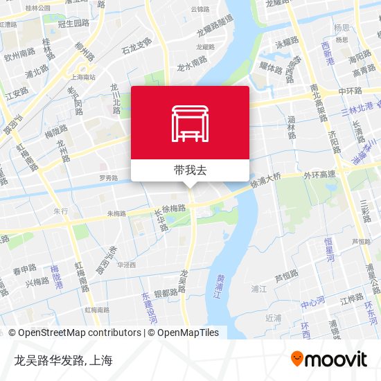 龙吴路华发路地图