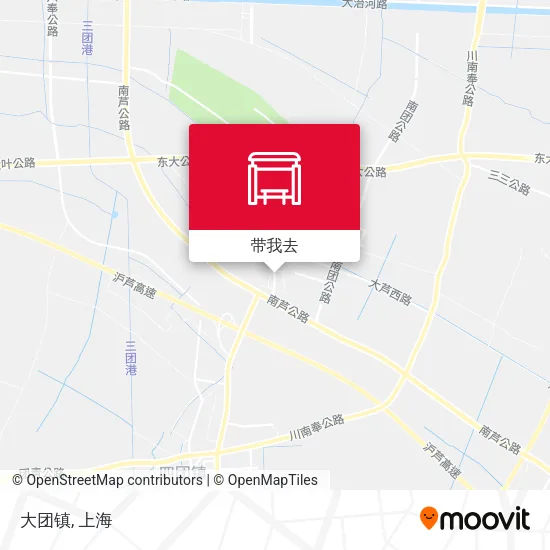 大团镇地图
